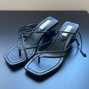 BNIB Steven By Steve Madden Tisch Ankle-Tow Sandals Size 8